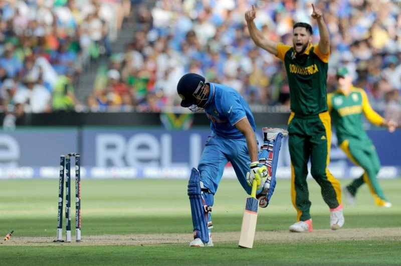 Cricket: India make 307-7 against South Africa