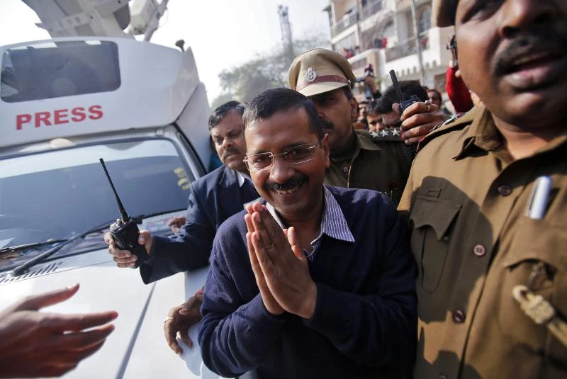 Exit polls forecast Modi party defeat in Delhi election