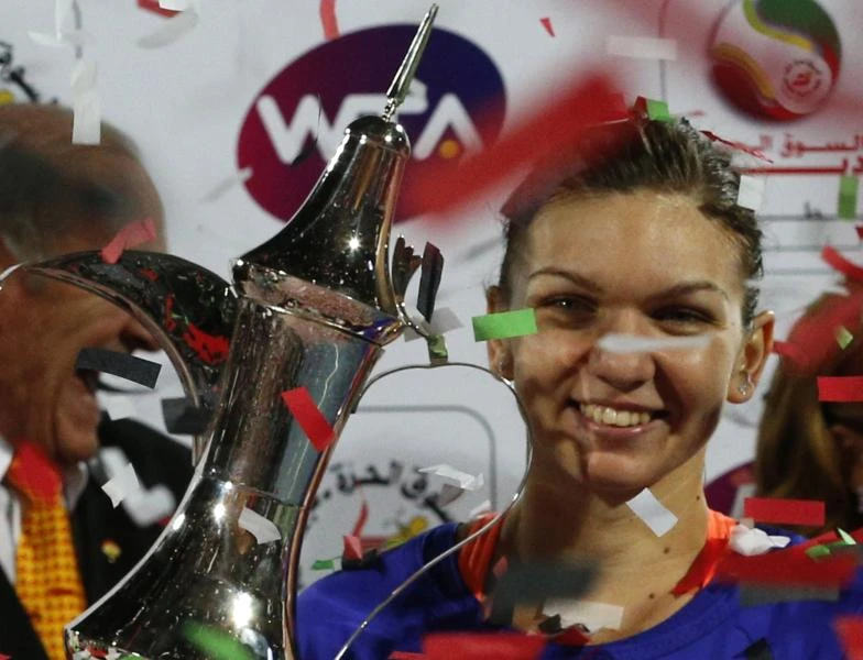 Halep claims Gulf double for 10th WTA title
