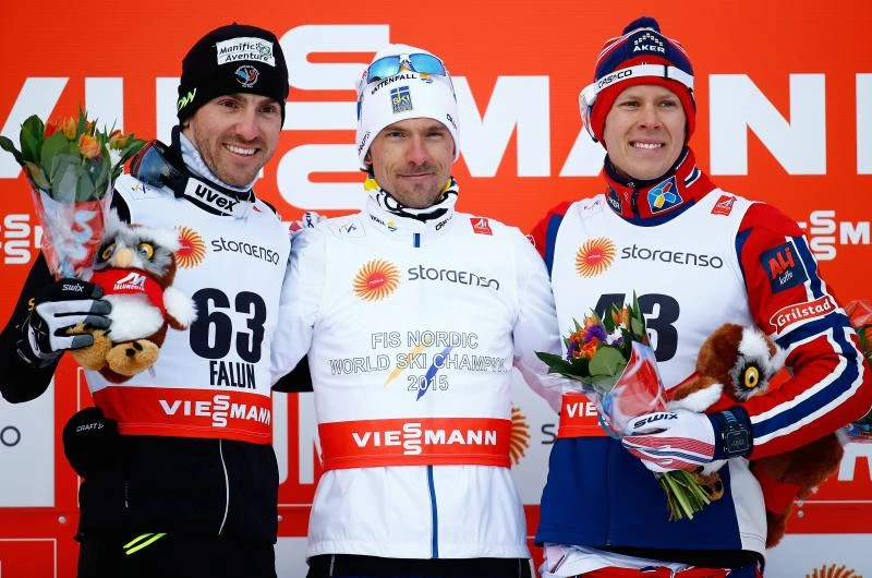 Olsson rules 15K freestyle race at Nordic worlds