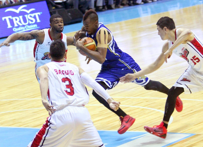 Purefoods crushes Alaska to share early lead