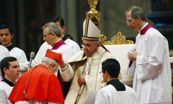 Be humble and work for justice, pope tells new cardinals