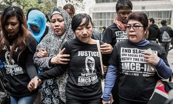Hong Kong woman guilty in Indonesian maid abuse case
