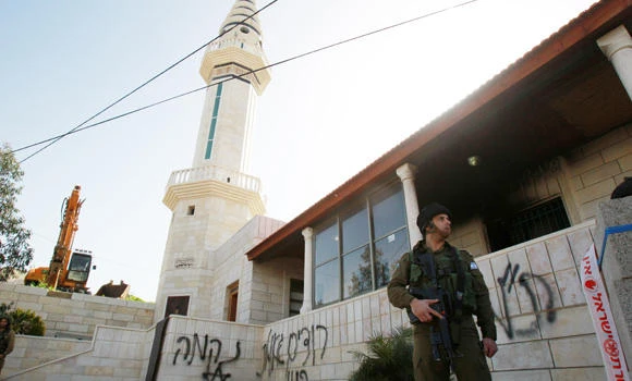 Mosque torched near Bethlehem in suspected hate crime