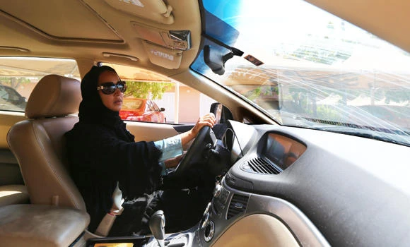 Saudi women cannot drive in Switzerland