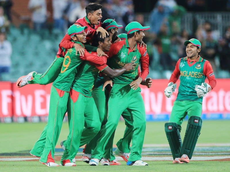 Heroic Bangladesh chokes out woeful England to qualify for quarterfinals