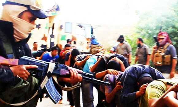Why do victims in IS videos look so calm?