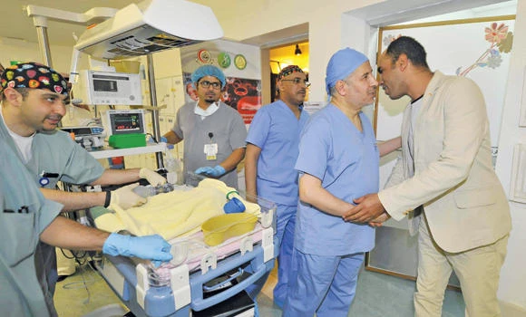 Saudi doctors successfully separate Egyptian twins