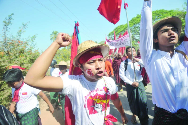 4 more held in Myanmar crackdown