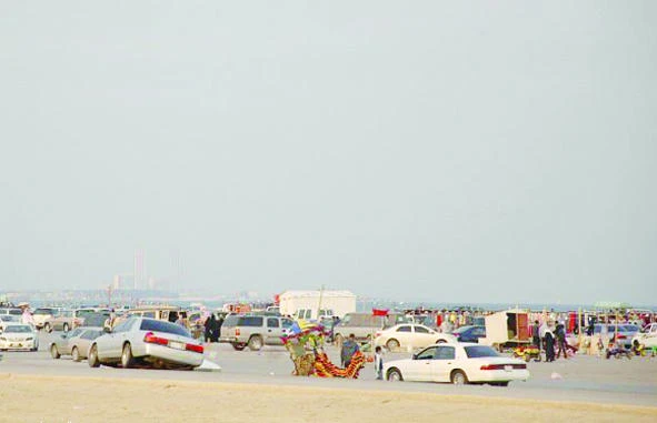 Alkhobar’s Al-Aziziah beach remains popular for visitors