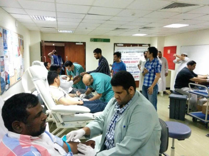 Expats donate blood in Eastern Province