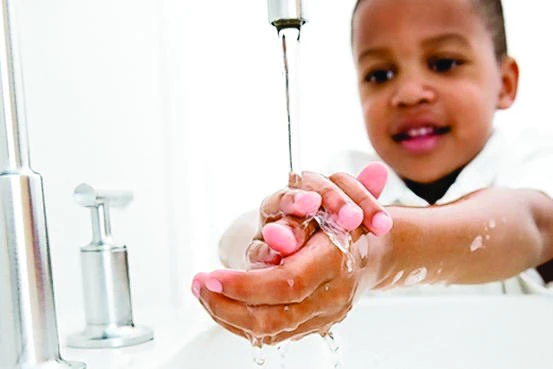 Teaching hygiene and etiquette to children