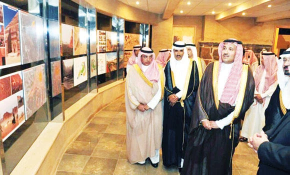 Prince Faisal opens Al-Fursan village in Al-Ula