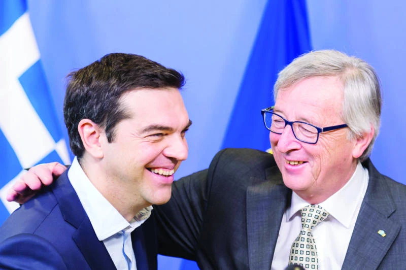 Juncker pushes for deal to resolve Greek credit crunch