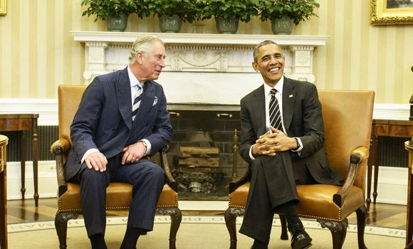 Costumed ‘goose’ says thanks to Prince Charles