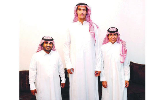 At 2 meters, 22 cm, finding a job is tall order for Al-Ahmari