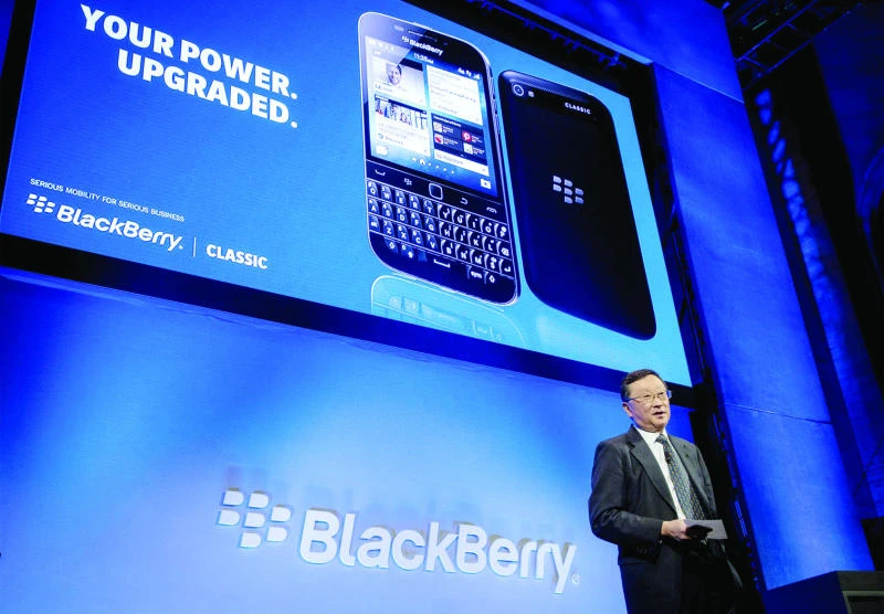 BlackBerry tops Q4 profit forecasts