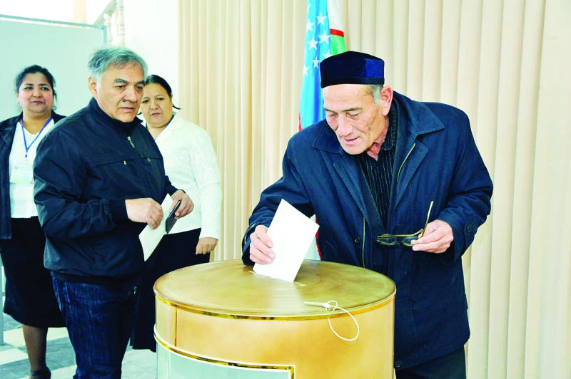 Huge turnout as Uzbeks set to re-elect Karimov