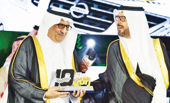 Hail governor honors SABIC for sponsoring Hail International Rally