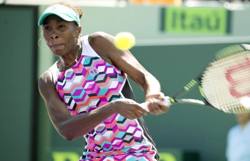 Venus gets past Wozniacki to reach Miami Open quarters