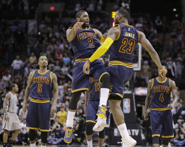 Irving scores career-high 57 to lead Cavs past Spurs