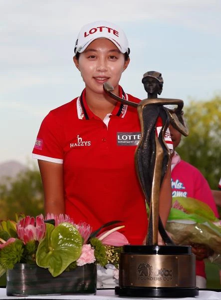 Hyo Joo Kim wins LPGA Tour’s Founders Cup
