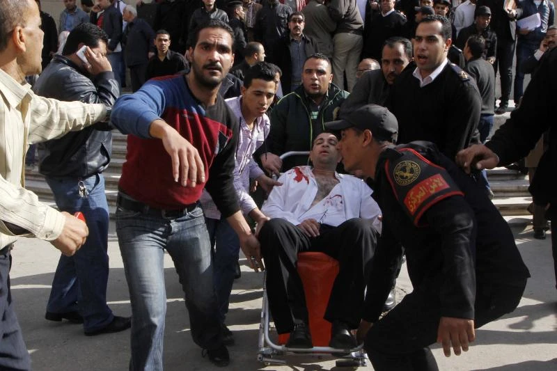 Cairo blast wounds 11