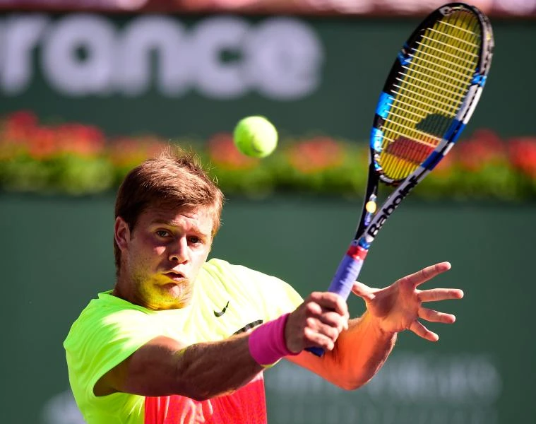 Harrison outlasts Mardy Fish at Indian Wells