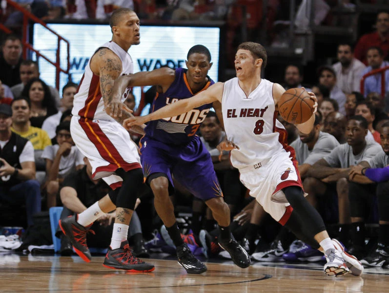 Heat drub Suns in contentious match
