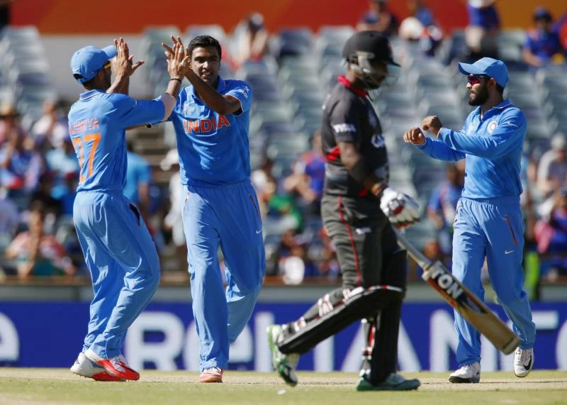 Ashwin spins out UAE on bouncy Perth as India marches on