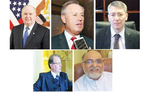 Top diplomats rally behind KSA on Yemen