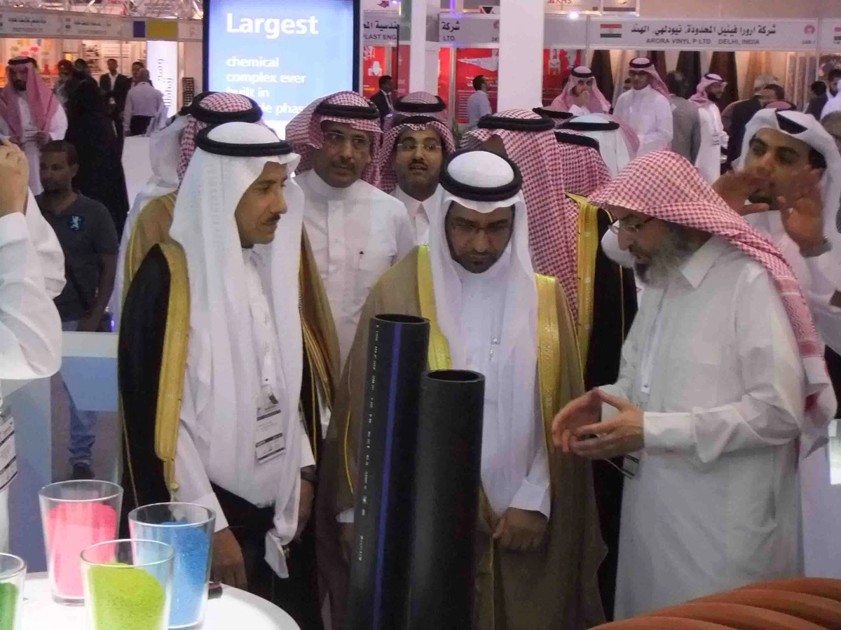 9,700 traders visit Saudi Plastic & Petrochem show