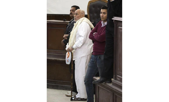 Egypt Brotherhood chief handed four life sentence
