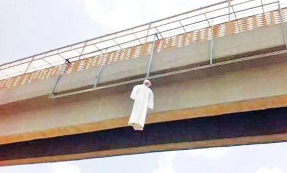 With ‘suicide puppets’ dangling from bridges, pranksters touch a new low