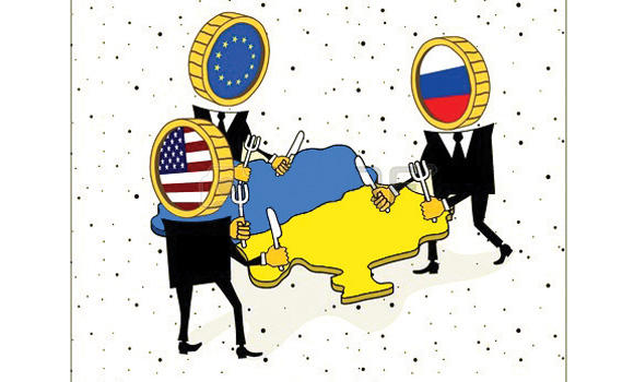 Ukraine: Caught in the crossfire