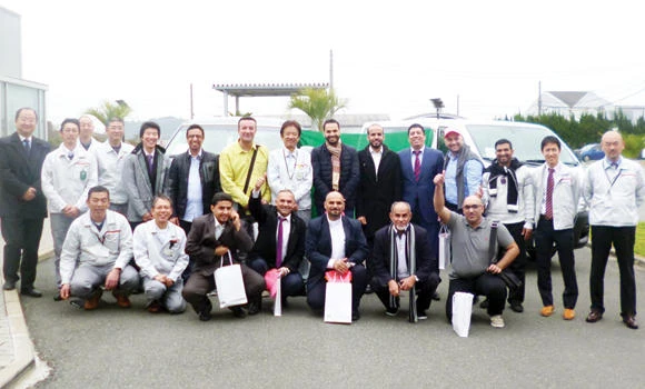 Alissa Auto clients tour Nissan’s Japanese facilities