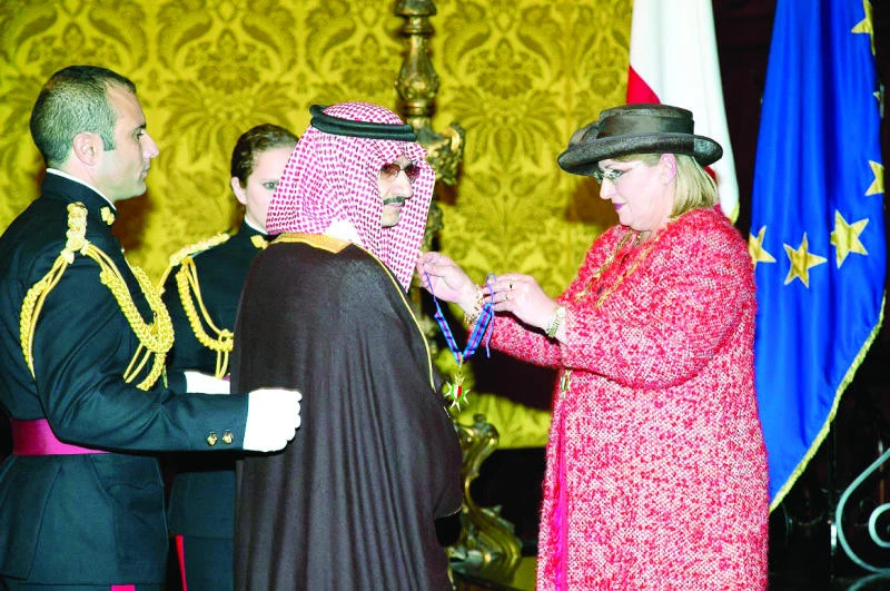 Prince Alwaleed in talks to promote KSA-Malta trade