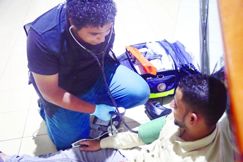 Volunteer who has a passion for saving lives