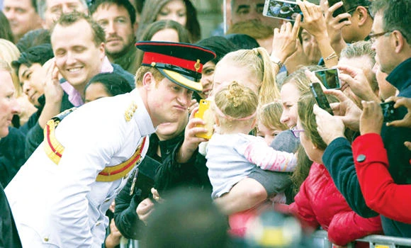 Selfies are bad: Prince Harry