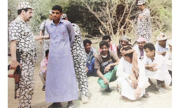 Mujahidoon fighters protect Saudi borders