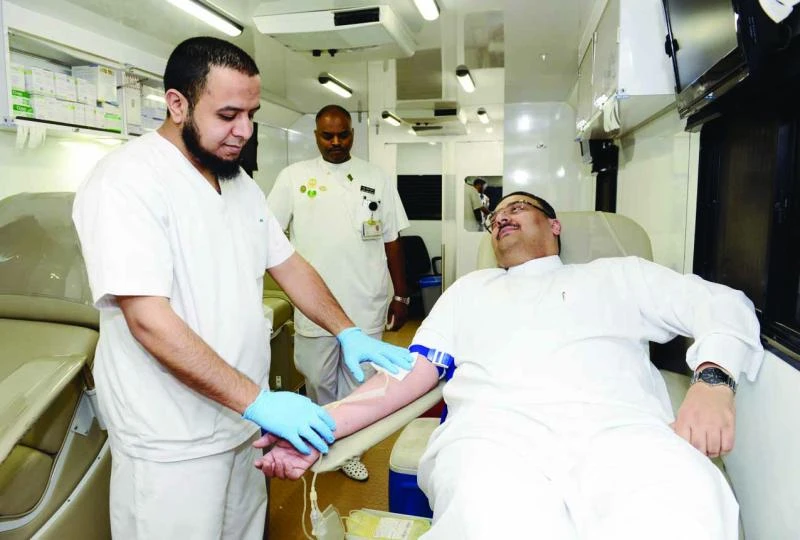 InterContinental Riyadh employees donate blood for children with cancer