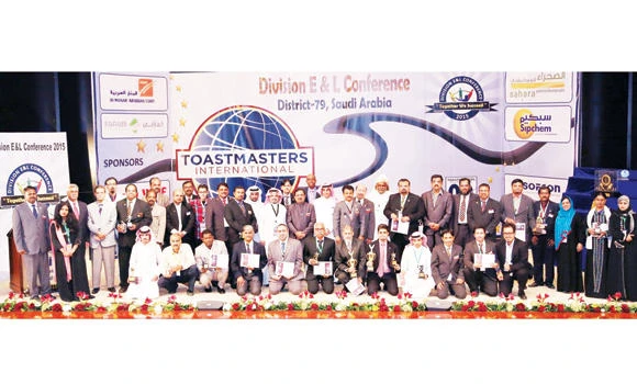 Glittering gathering hosts 300 Toastmasters in Jubail