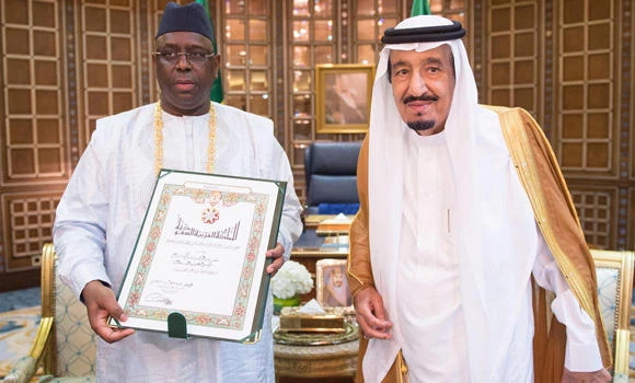 King Salman welcomes Senegal President