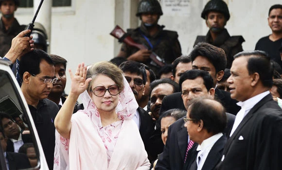 Ex-PM Zia avoids arrest as court grants bail in Bangladesh