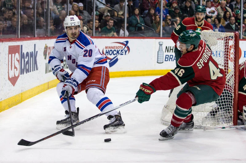 Rangers clinch division with 3-2 win against Wild