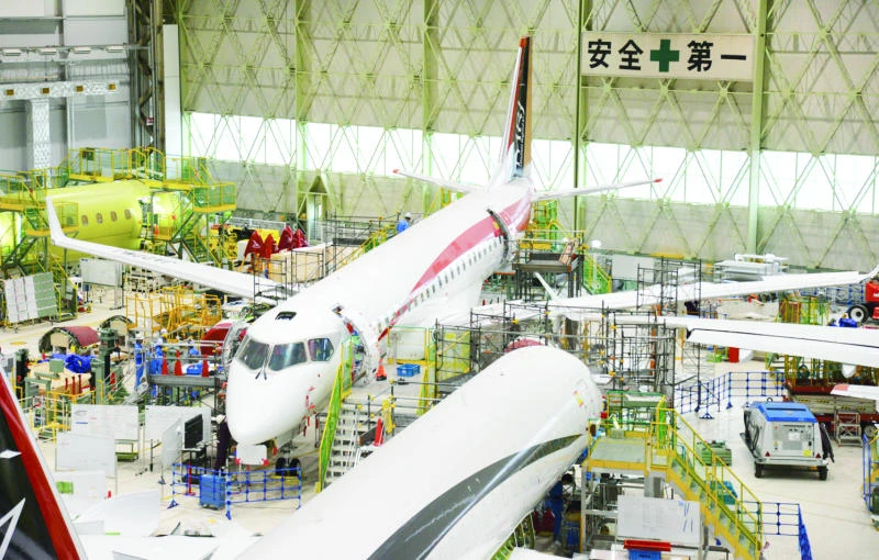 Mitsubishi sets sights on niche in aircraft sector