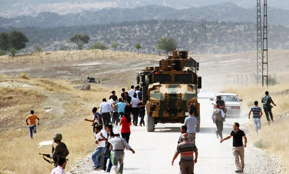 Turkish Army, PKK rebels clash