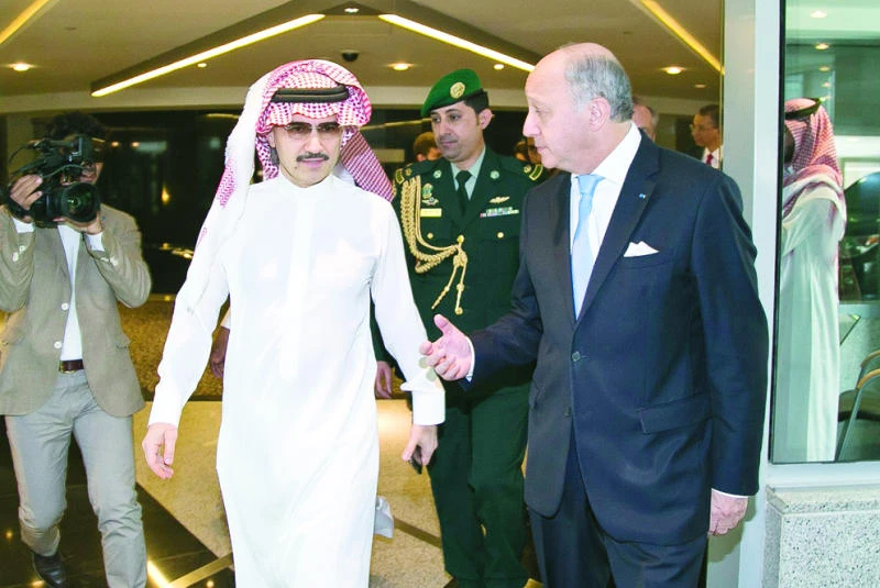 Alwaleed-Fabius talks focus on investments in France