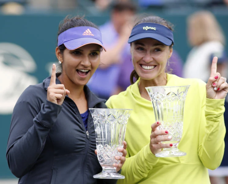 India’s Mirza makes history after latest doubles triumph