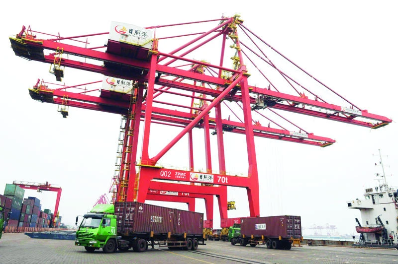 China’s March exports shrink 15% in shock fall